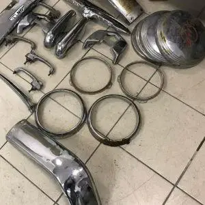 Удаление покрытий с ретро деталей