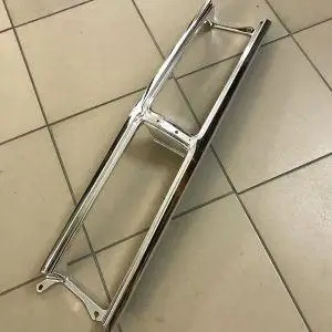 Металлизация хромом рамы автомобиля