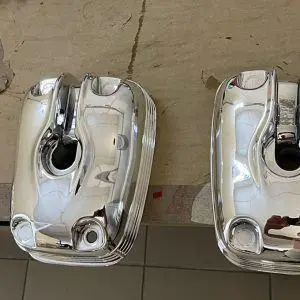 Реставрирование хромом бензобака