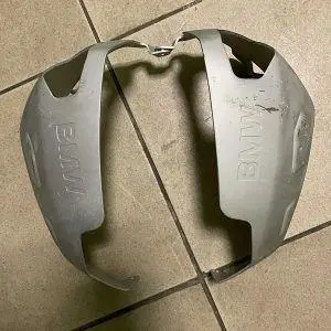 Реставрация накладки двигателя BMW